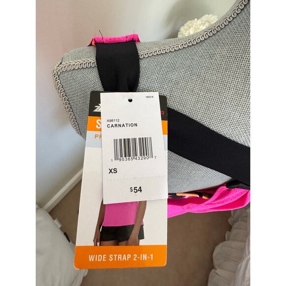 ZEROXPOSUR Sun Smart 2-in-1 Swim Top / Tank Top Women's Size XS - Picture 7 of 11